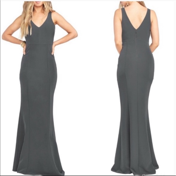 NWT Show Me Your MuMu Morgan Trumpet Gown - Picture 2 of 8